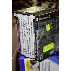 BUNDLE OF 10 - PS2 GAMES
