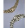 Image 1 : A NATURAL GOLDEN PEARL NECKLACE, Composed of eleven graduated rows of natural golden coloured pea...