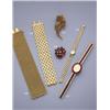Image 1 : A GOLD MESH BRACELET, Of broad woven design., sfr 2,000-2,500, $1,500-2,000...