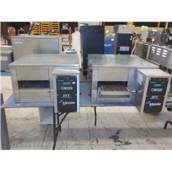2PC LINCOLN DTT DUAL TECH TOASTER/PIZZA TOASTER, 1 MISSING