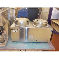 GRAND CHEF DBL POT WARMER