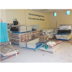 APPROX 15 PALLETS STORE SHELVING