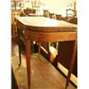 Image 1 : Georgian mahogany inlaid fold over card table in need of some restoration…