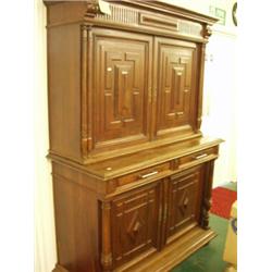 French walnut buffet c1900…