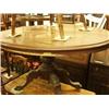 Image 1 : Victorian walnut inlaid breakfast table in need of some restoration…