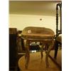 Image 1 : 19c continental oval gilt wood stool…