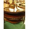 Image 1 : Large Georgian mahogany corner washstand with single drawer…
