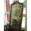 Image 1 : Large ornate gilded pier mirror with bevelled glass…