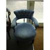 Image 1 : Edwardian tub chair with button back…