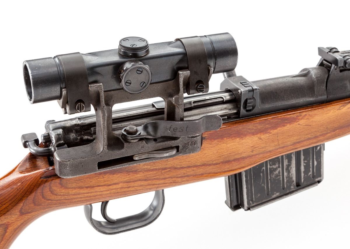 Late Sniper Rifle Late War German K43 Semi-Automatic Sniper Rifle