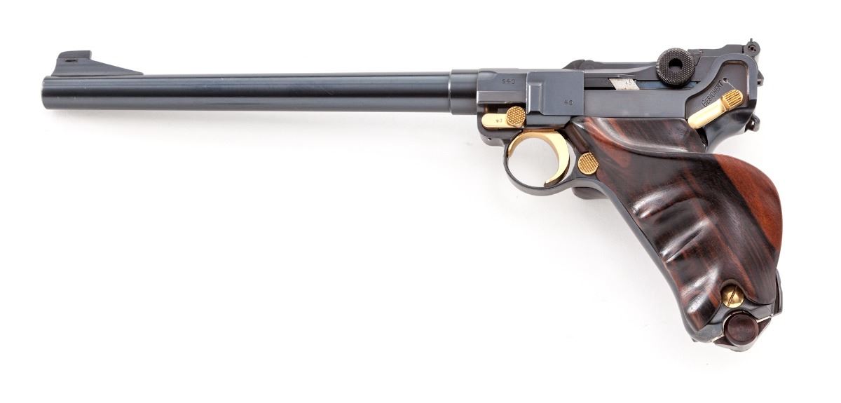 Custom German Luger Semi-Auto Target Pistol