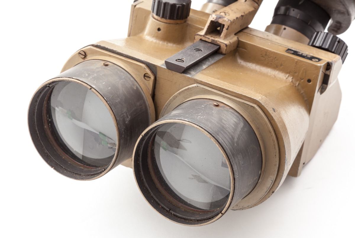 WWII 10x80 Flak Binoculars, by E. Busch, Germany
