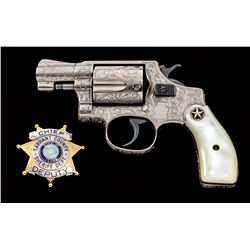 Custom Eng'd S&W Pre-36 Chief's Special Revolver