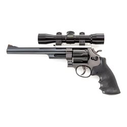 S&W Model 57 Double Action Revolver, w/scope