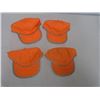 Image 1 : 4x Orange sportsman hi visibility Caps