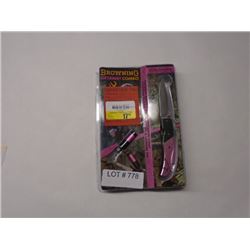 Browning Pink Folding Knife