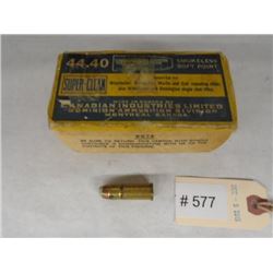 47 Rnds 44-40 – Dominion Ammunition