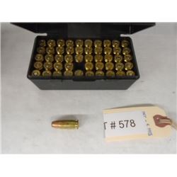 50 Rnds 9mm FMJ Semi-wadcutter