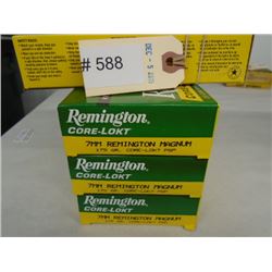 80 Rnds Remington Core-Lokt 175 gr 7mm Remington Magnum PSP