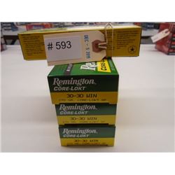 80 Rnds Remington Core-Lokt 170 gr 30-30 Win SP