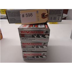 80 Rnds Winchester Super X 150 gr 300 Savage Powerpoint
