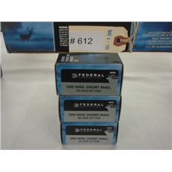 80 Rnds Federal 180 gr 300 Win Short Mag Soft Point
