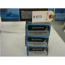 80 Rnds Federal 150 gr 7mm Win Short Mag Soft Point
