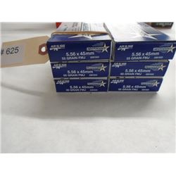 120 Rnds Independence AR-5.56 55 gr 5.56x45mm FMJ