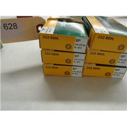 120 Rnds Sellier & Bellot 50 gr 222 Rem SP
