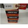 Image 1 : 200 Rnds American Eagle 147 gr 9mm Luger FMJ Flat Point
