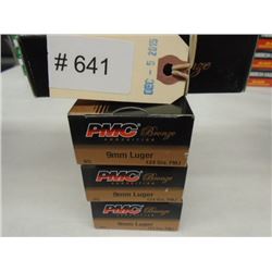 200 Rnds PMC Bronze 124 gr 9mm Luger FMJ
