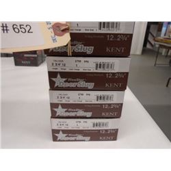 40 Rnds Kent Five Star 2 3/4 in 12 Gauge DeerSlug