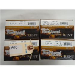 100 Rnds Kent Ultimate Fast Lead 2 3/4 in, 6 Shot, 1 1/4 Load 12 Gauge Diamond Shot Upland Game