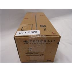 Case, 500 Rnds, American Eagle 55 gr 223 Rem