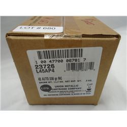 Case, 500 Rnds, Remington 230 gr 45 Auto