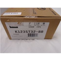 Case, 250 Rnds, Kent Fasteel 3 in, BB Shot, 1 1/8 load  12 Gauge Precision Plus