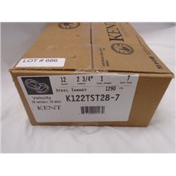 Case, 250 Rnds, Kent Velocity 2 3/4 in, 7 Shot, 1  load  12 Gauge