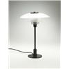 Image 1 : Poul Henningsen, PH-3 table lamp, Louis Poulsen, Denmark, c.1931, glass, bronze, 11.5"d...