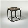 Image 1 : Otto Wager, stool, Jacob & Josef Kohn, Austria, c. 1906, beech, aluminum, 16.5w x 16.5...