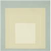Image 1 : Joseph Albers, White Line Squares (Series I), 1966, three-color aluminum plate lithograph<b...