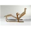 Image 1 : Marcel Breuer, Long Chair, Isokon, England, 1940s, birch and maple plywood, 24"w x 50"d...
