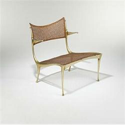 Dan Johnson, Gazelle lounge chair, Dan Johnson Studio, USA, c. 1956, anodized aluminum, c...