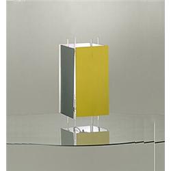Robert Gage, table lamp, model T-6-G, Heifetz Manufacturing Company, USA, 1951, lacquered...