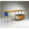 Image 1 : Charles and Ray Eames, ESU desk, Herman Miller, USA, c.1950, ash, zinc, masonite, plywood...