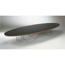 Charles and Ray Eames, Surfboard table (ETR), Herman Miller, USA, c.1950, laminated plywo...