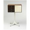 Image 1 : George Nelson, jewelry cabinet, Herman Miller, USA, c.1954, rosewood, teak, porcelain, ...