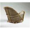 Image 1 : Arne Jacobsen, AJ 237 lounge chair, E.V.A. Nissen & Co., Denmark, 1936, bamboo, upholster...
