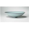Image 1 : Otto & Getrud Natzler, footed bowl, USA, 1960s, 10.5"w x 2.5"h, Finely thrown form in a l...