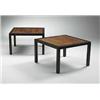 Image 1 : George Nelson, Cube Group tables, pair, Herman Miller, USA, 1967, ebonized walnut, rosewo...