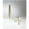 Image 1 : Angelo Mangiarotti, vases, pair, Cleto Munari, Italy, 1981, sterling silver, Mangiarott...